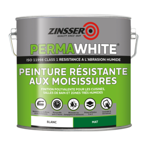 ZINSSER PERMAWHITE MAT VELOURS 2,5L