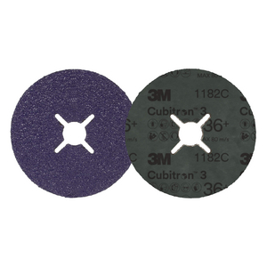 DISCO FIBRATO CUBITRON3 1182C, 36+, 125 MM X 22 MM, A FESSURA 7100308531