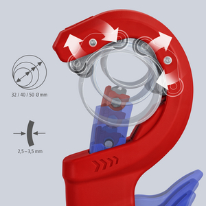 KNIPEX DPT50 BUIZENSNIJDER - 90 23 02 BK