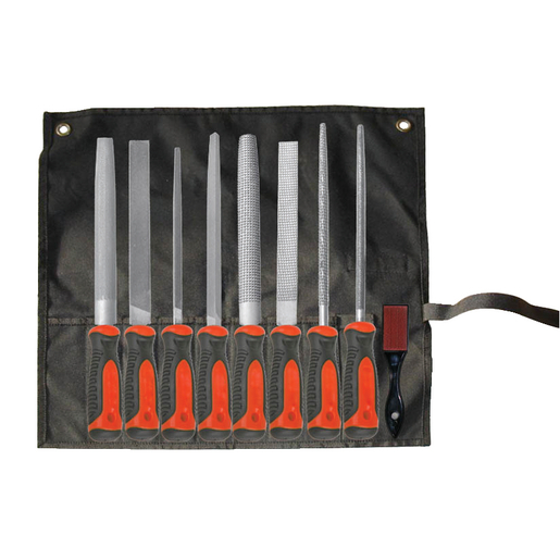 9 piece file and rasp set Contractor 1st ref. 100125 RUBIX UK