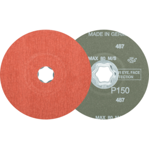 PFERD COMBICLICK® fibre disc CC FS 125 A COOL 150