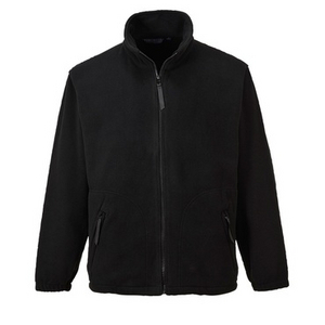 PORTWEST FLEECEVEST ARGYLL HEAVY F400 ZWART MT 7XL