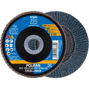 DISQUE PFC 100 Z 120 16,0 PSF ACIER/INOX 67769100