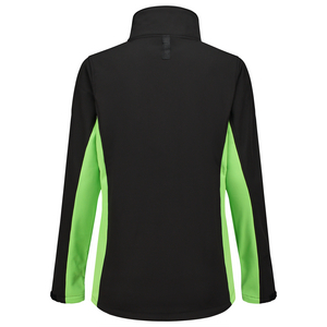 TRICORP SOFTSHELL DAME 402008 ZWART/LIME MT S