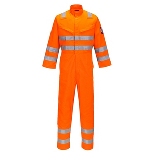PORTWEST OVERALL MODAFLAME RIS FRAST MV91 HV ORANJE MT M