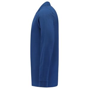 TRICORP POLOSHIRT LM FIT 210GR 201017 ROYAL BLAUW MT L