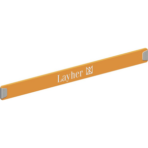 3210036200 Stirn-Bordbrett Holz 1,90m Layher