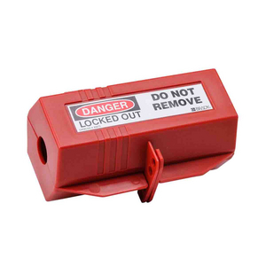 PACK 1 LOCKOUT DEVICES FOR PLUG CONNECTIONS - LARGE 065675-PLUG LOCKOUT 220/550V W/ DANGER LABELS