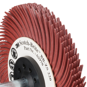 220 SPAZZOLE RADIALI CON PERNO A FILO ABRASIVO CURVO TIPO C MARGUERITE BB-ZS DIAMETRO 50MM - P.N. 62 7000078178