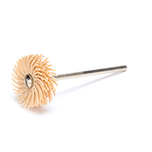 6 MIC. SPAZZOLE RADIALI CON PERNO A FILO ABRASIVO CURVO TIPO C RB-ZB DIAMETRO 19MM P.N. 30001 PESCA 7000000765