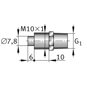 ARCALUB-C1.NIPPLE-REFILL-GREASE-R3/8 Befülladapter für Fasspumpe