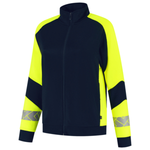 TRICORP SWEATVEST DAMES REDEFINED REFL 306115 INK/GL MT XL
