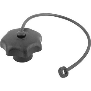KIPP STERGREEP DIN 6336 MET BORGKABEL M06 D1=25 H=16