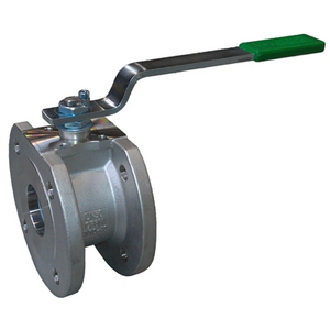 KOGELKRAAN RVS FIG.10NFIIT PN16 PTFE ZITT MET HENDL DN150