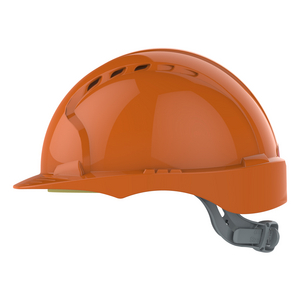 CASCO DI SICUREZZA EVO 2-CRICCHETTO ANTISCIVOLO-VENTILATO ARANCIONE AJF030-000-800