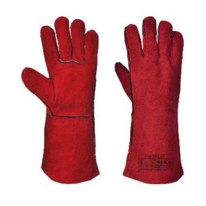 GUANTI DA SALDATORE ROSSO A500RER # XL
