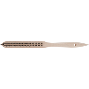 BROSSE A MAIN MANCHE B. LG.295MM 2 RGS INOX DR. 0,3MM (T=25MM)