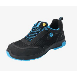 BATA HALBSCHUH SUMM TWO 45 S3, Schürsenkel, blau-schwarz, Nylon