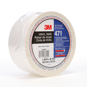 471W50IW Weich-PVC-Klebeband 471F 33mx50mmx0,13 mm einzelverp weiß