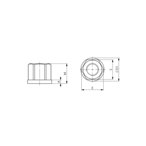 AMF KRAAGMOER D6331 M22 GEDRAAID 82255