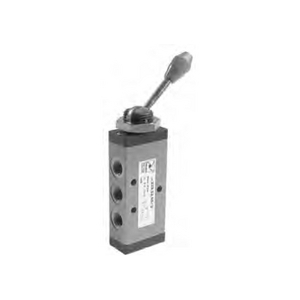 VALVOLA LEVA FRONTALE CON: 1/8 V/P: 5/2 NERO 2285255/2