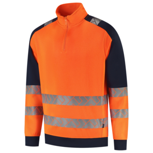 TRICORP VEST REDEFINED HI-VIS 306106 OR/INK MT XXL
