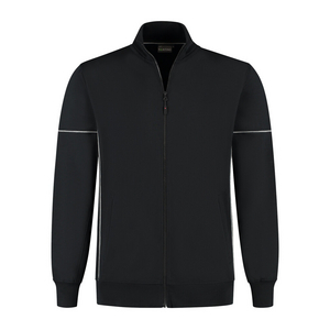 SANTINO SWEATVEST COLT ZWART/SPORT GRIJS MT 3XL