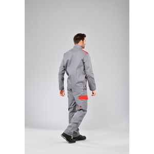 BLOUSON PRESTIGE BIORECYCLE T1 GAMME IDPLUSCOLOR GRIS ROUGET1