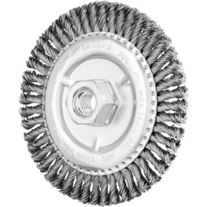 BROSSE PLATE RBG 125X06 M14 FIL ACIER 0,5 43302502