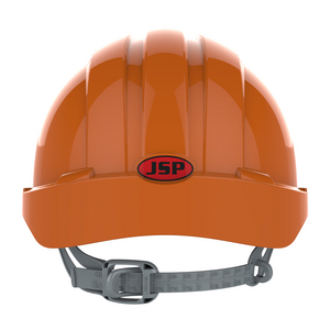 CASCO DI SICUREZZA EVO 2-CRICCHETTO ANTISCIVOLO-VENTILATO ARANCIONE AJF030-000-800