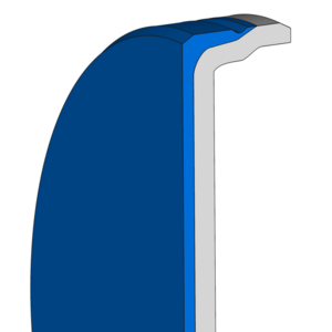 42X9.5 GSA NBR 75 99004 Verschlussdeckel GSA - Gummi-Stahl außen