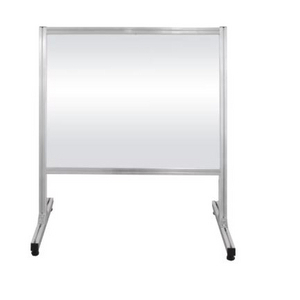 70607 Mobile Trennwand 1950x1000x500mm, 4mm Plexiglas 920x720mm