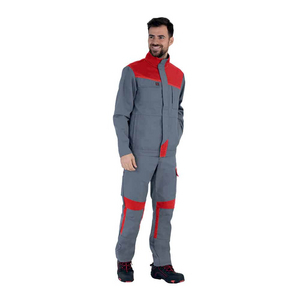 PANTALON MINERAL/ROUGE 1COLUP T1 POCHES GENOUX 65/C-35/P EJ82