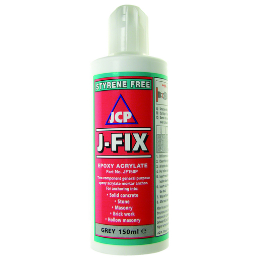Polyester Styrene Free Resin JCP Fixings ref. JF150P/B1 RUBIX UK