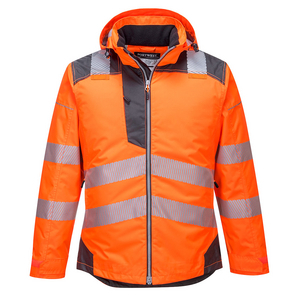 PORTWEST WINTERJACK PW3 T400 HI-VIS ORANJE/GRIJS MT 3XL