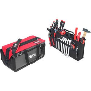 BAGUE TEXTILE 30 LITRES AVEC 100 OUTILS DE MAINTENANCE