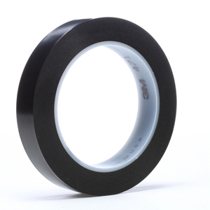 471 NASTRO ADESIVO VINILICO DI COLORE NERO SPESSORE 0,1M 19 X 33 7000047457