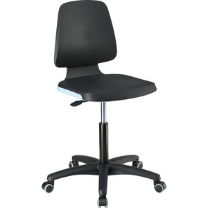 3110020470 Stuhl Labsit 2 blau Integr.Schaum,m.Roll