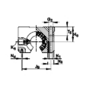 0068394950000-UNITÅ CUSCINETTO A SFERE LINEARE E ALLOGGIAMENTO KTSO30-PP-AS