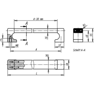 K0228.500083 Maschinengriff, A=500