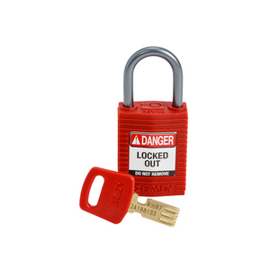 BRADY VEILIGHEIDSSLOT SMALL ROOD 25 MM 152155
