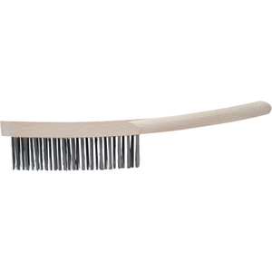 BROSSE MAIN P/SOUD. LG.295 3 RGS ACIER DROIT 0,35 MM (T=35MM)