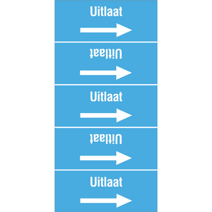 BRADY LEIDINGMERKER 85X175 UITLAAT