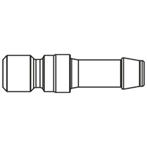 RECTUS PLUG-IN NIPPLE FOR HOSES 10 MM 1300SFTF10SXZ
