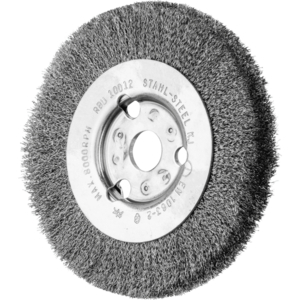BROSSE PLATE RBU 100X12 14,0 FIL ACIER 0,15 43502005