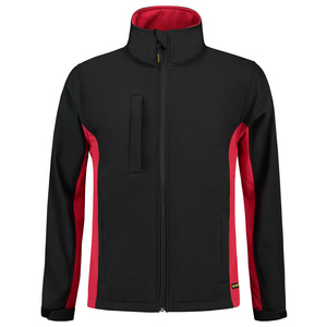 TRICORP SOFTSHELL 402002 ZWART/ROOD MT 7XL