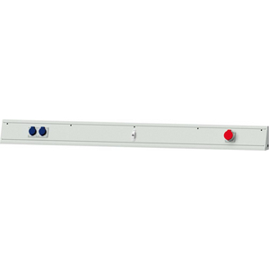 3110003345 Energaufstz B 2000 x T90 x H170 mm 2xSchuko1xCEE1xSicher.