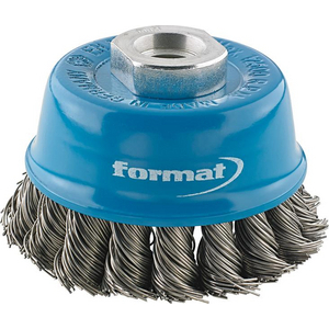 9770360010 Topfbürste Stahld. M14 65x0,50mm gezopft