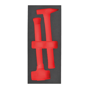 MILWAUKEE LEGE FOAM INLAY HAMER SET (2-DELIG) 4932493682