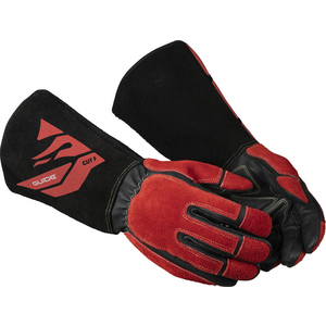 GANT SOUDEUR CUIR CROUTE MIG T9 MAG EN12477 EN407:413243 3X32F